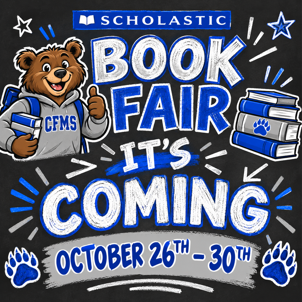 CFMS Book Fair-October 26th-30th