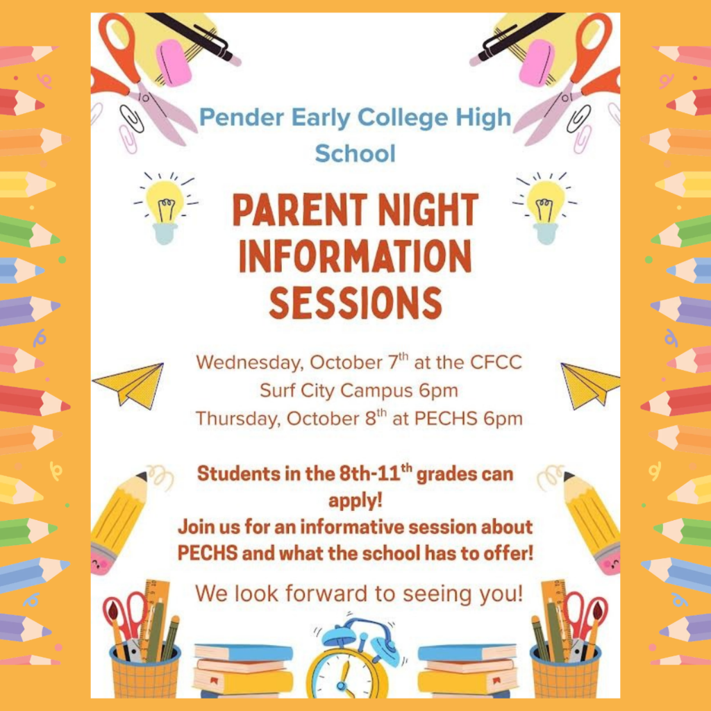 PECHS info sessions flyer