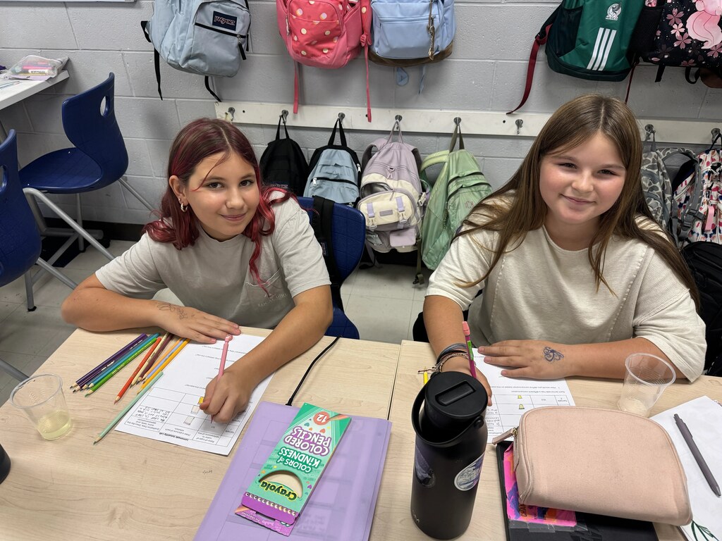 Our 6th grade science classes are exploring ratios and concentration with a hands-on solubility lab with lemonade! It was a tasty way to connect math and science! 🍋