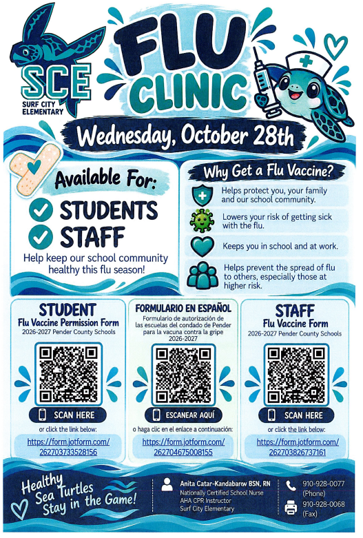 flu clinic information