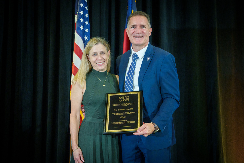 dr brad breedlove named superintendent of the year