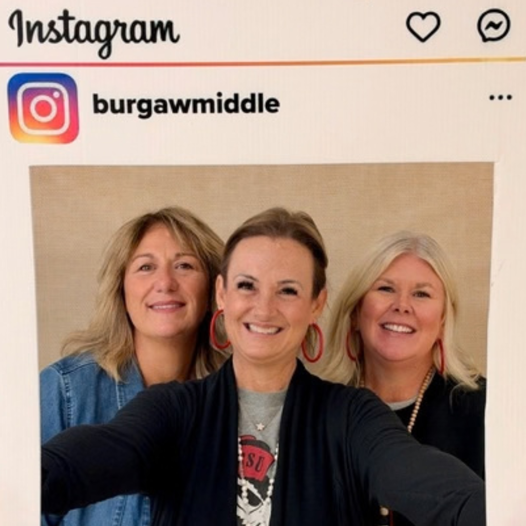 staff and teachers smiling