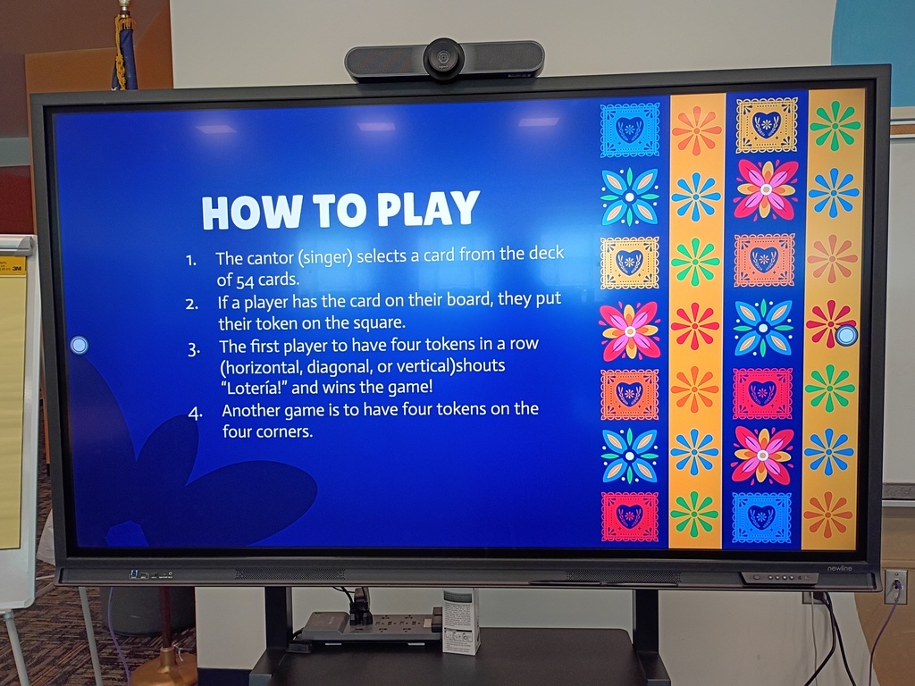 Our media center was buzzing with energy as students celebrated Hispanic Heritage Month with a lively game of Lotería! 🃏✨