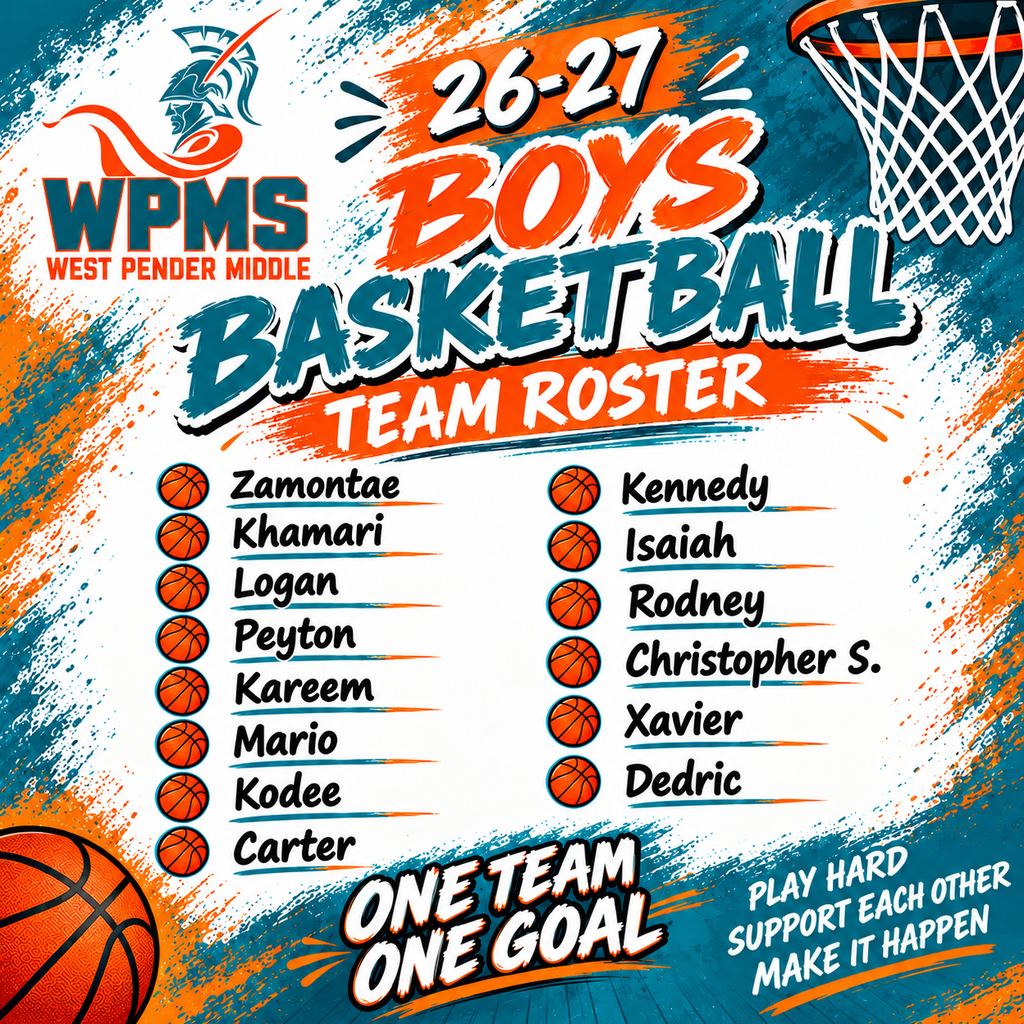 WPMS basketball roster