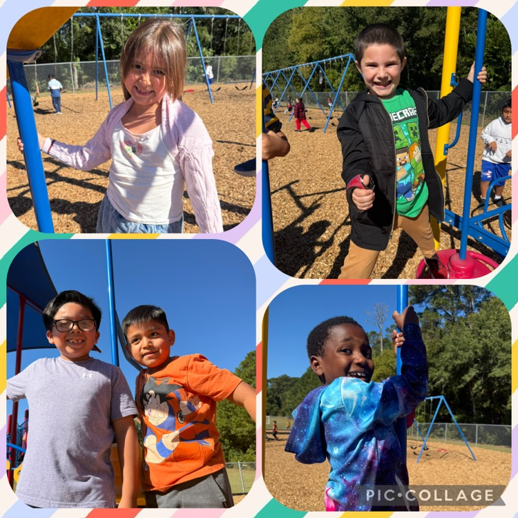 kids on playground