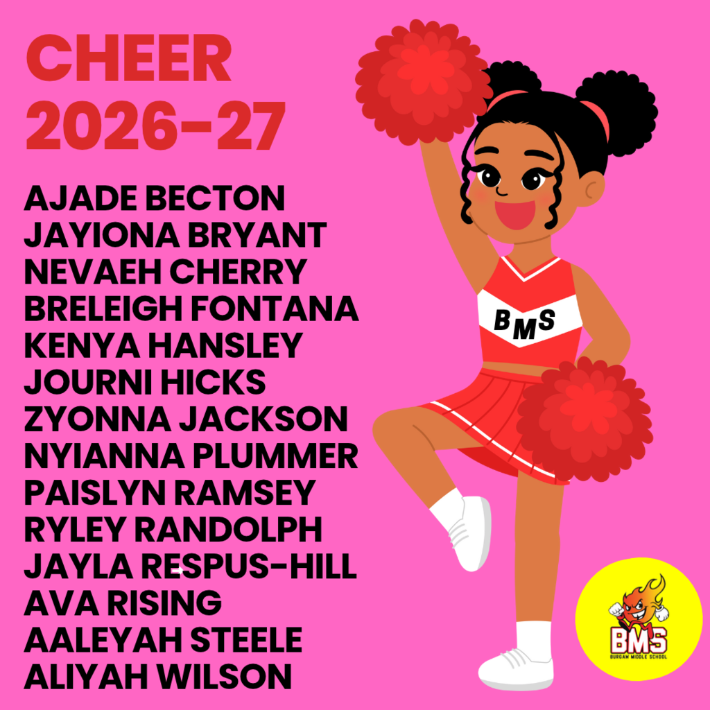 cheer team roster