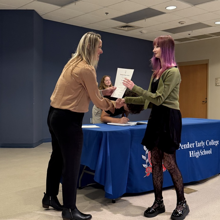 PECHS National Honors Society Induction Ceremony