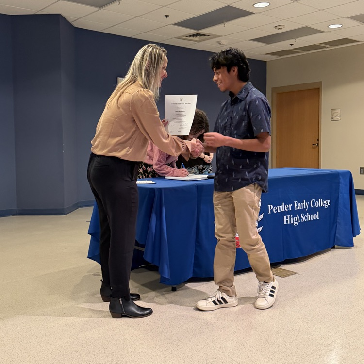 PECHS National Honors Society Induction Ceremony