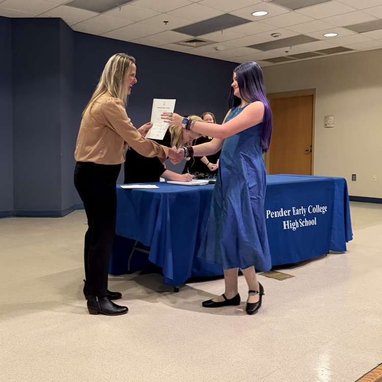 PECHS National Honors Society Induction Ceremony