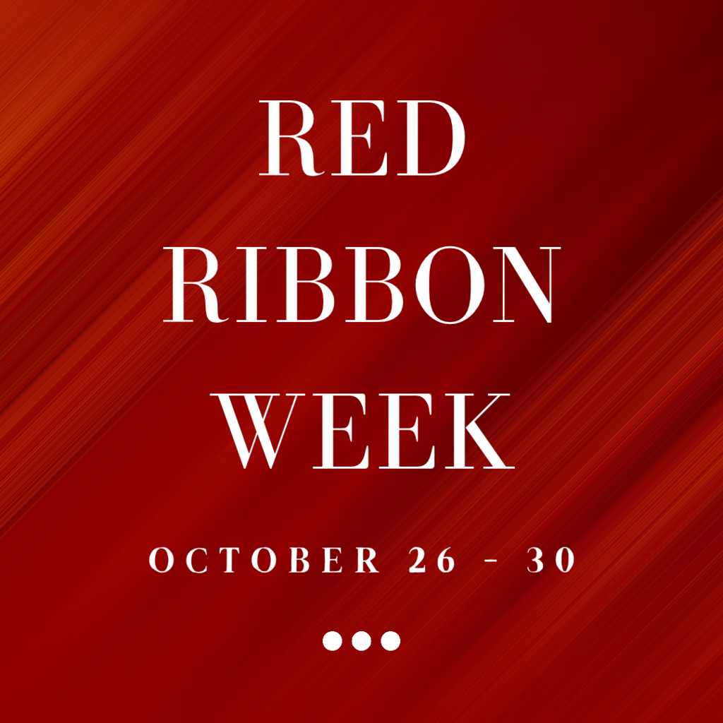 red ribbon week flyer