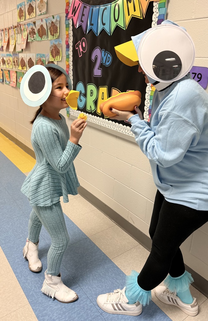 students dressed up as book characters
