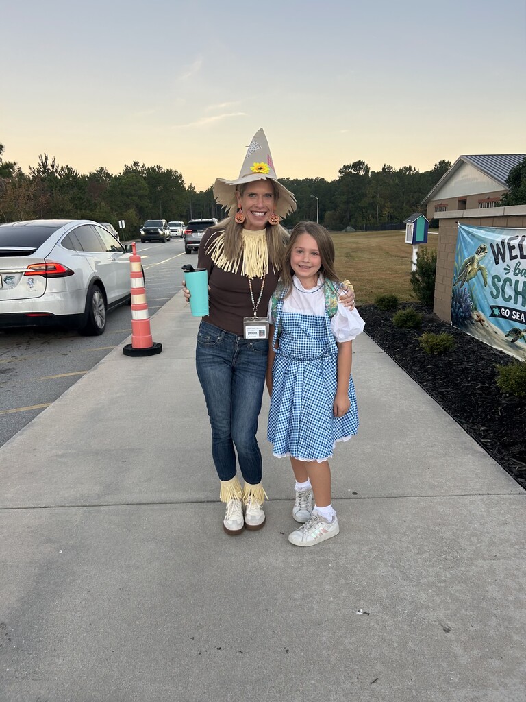 students dressed up as book characters