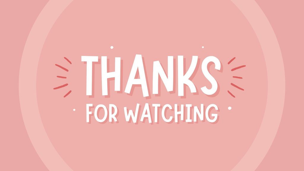 thanks for watching