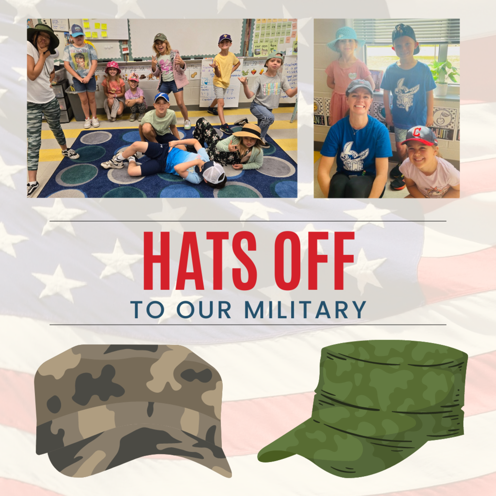 students wearing hats