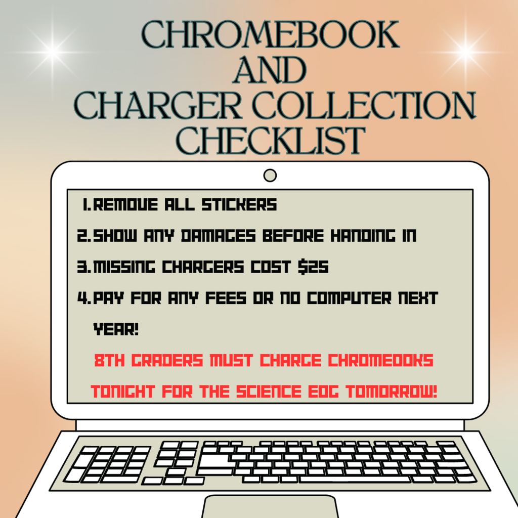 chromebook return checklist