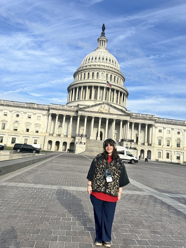 Martiza Mendoza visits the Capital