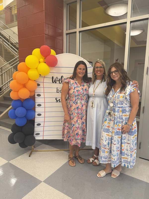 Teachers welcome students