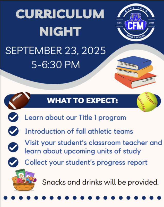 Curriculum Night Flyer