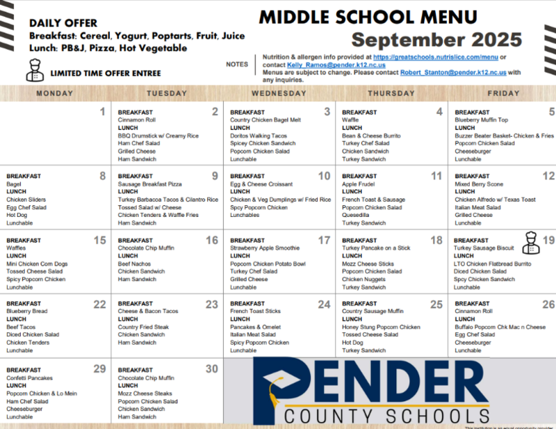 School Menu