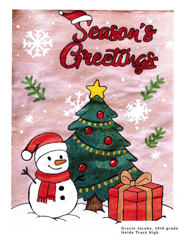 Holiday Art Gracie Jacoby Heide Trask High