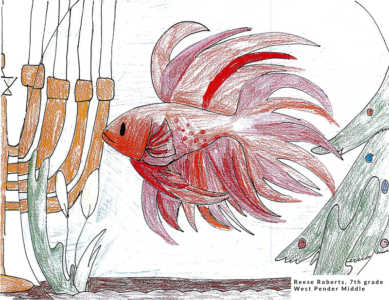 Holiday Art Reese Roberts West Pender Middle