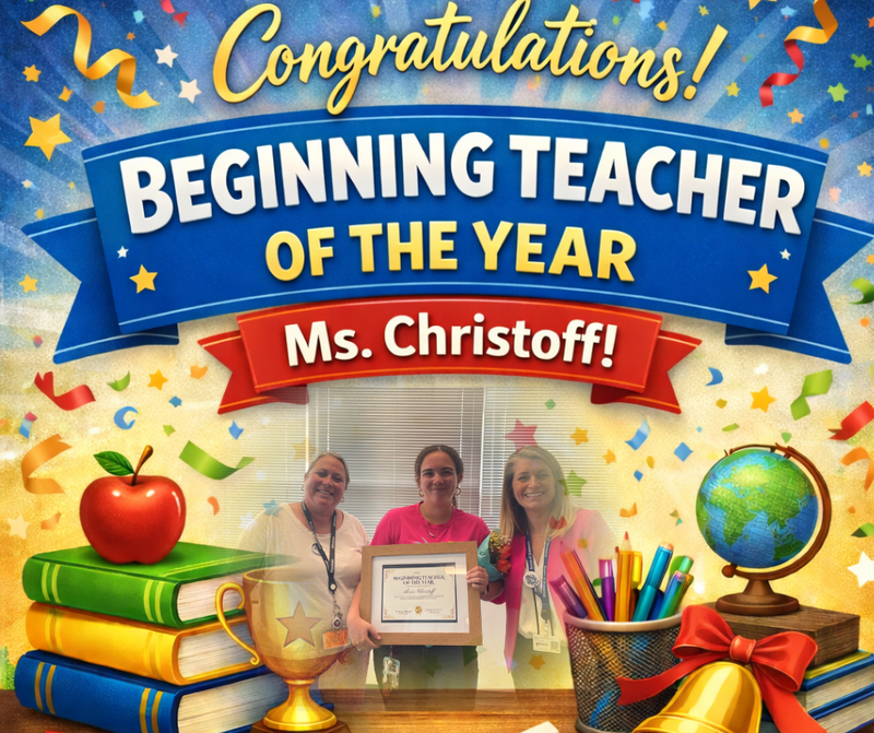 Beginning teacher of the year