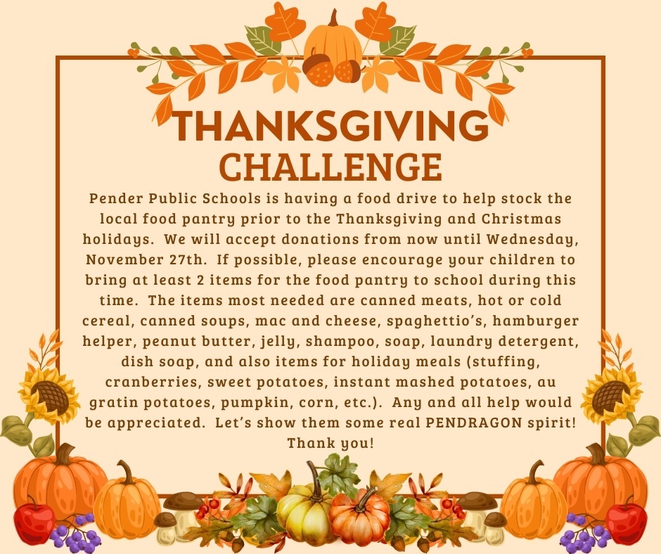 Thanksgiving Challenge