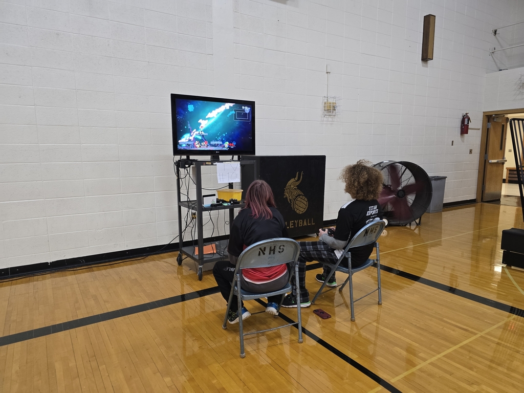 student playing game