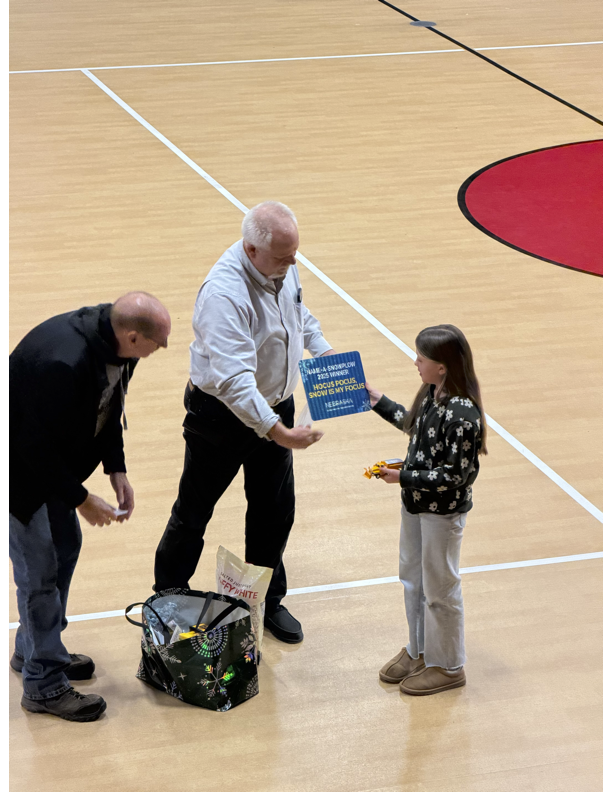 Makenna receiving her own license plate!
