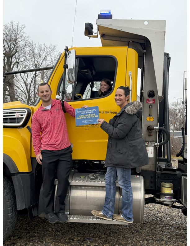 Mr. Arlt and Mrs. Schrunk with Makenna!