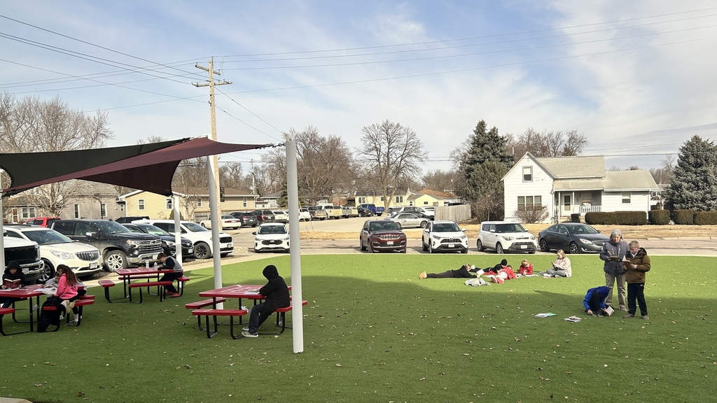 kids outside enjoying weather