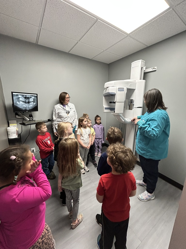 Dr. Christine shows us the x-ray machine