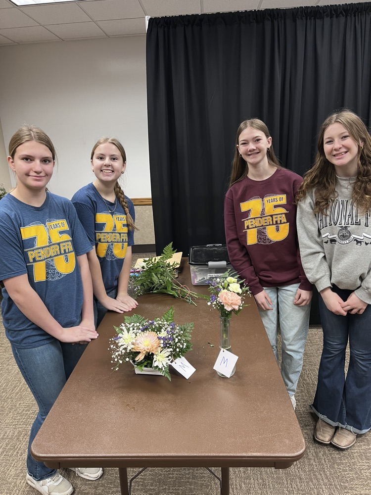 State Qualifying Floriculture Team