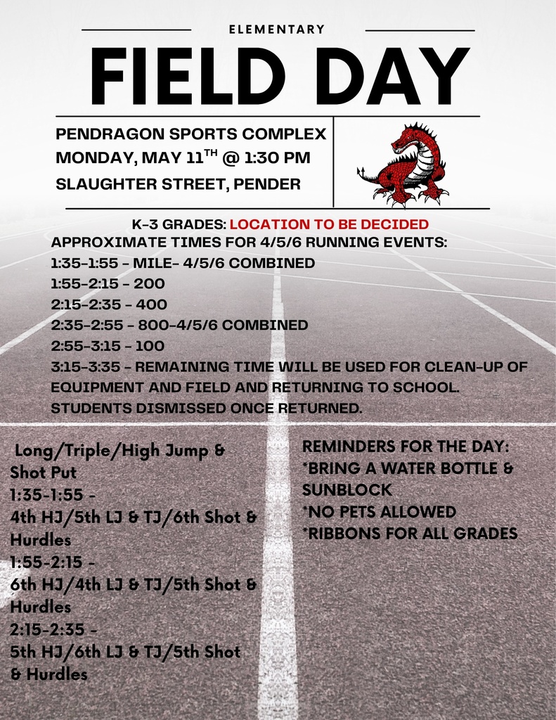 Elementary Track & Field  Day