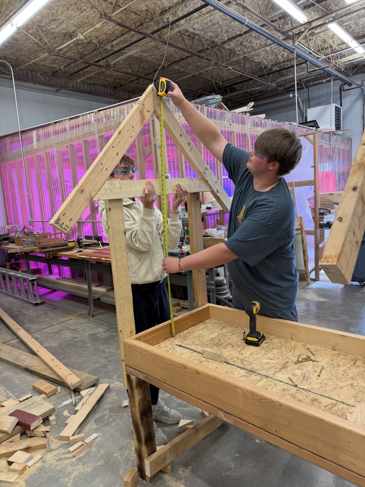 working on projects