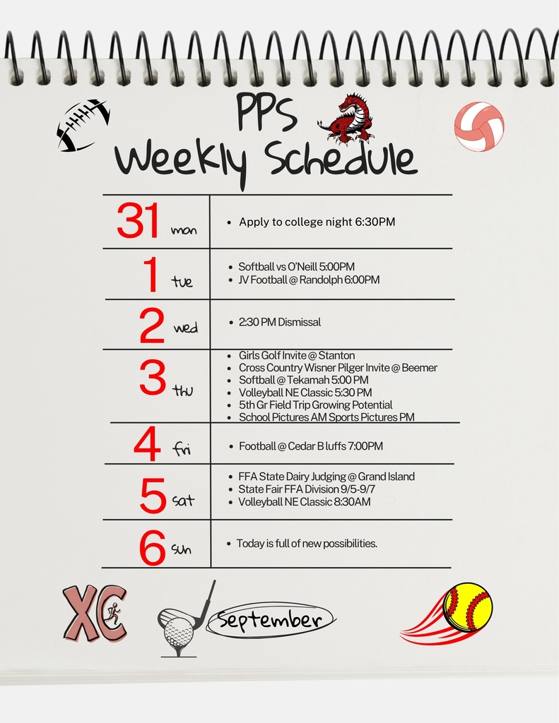 August 31-September 6