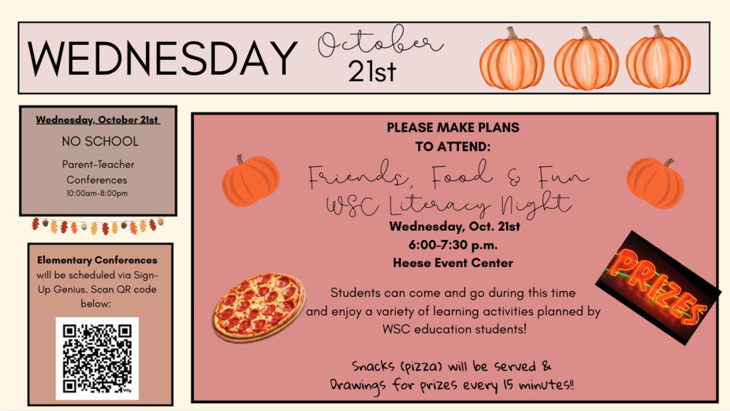 WSC Literacy Night