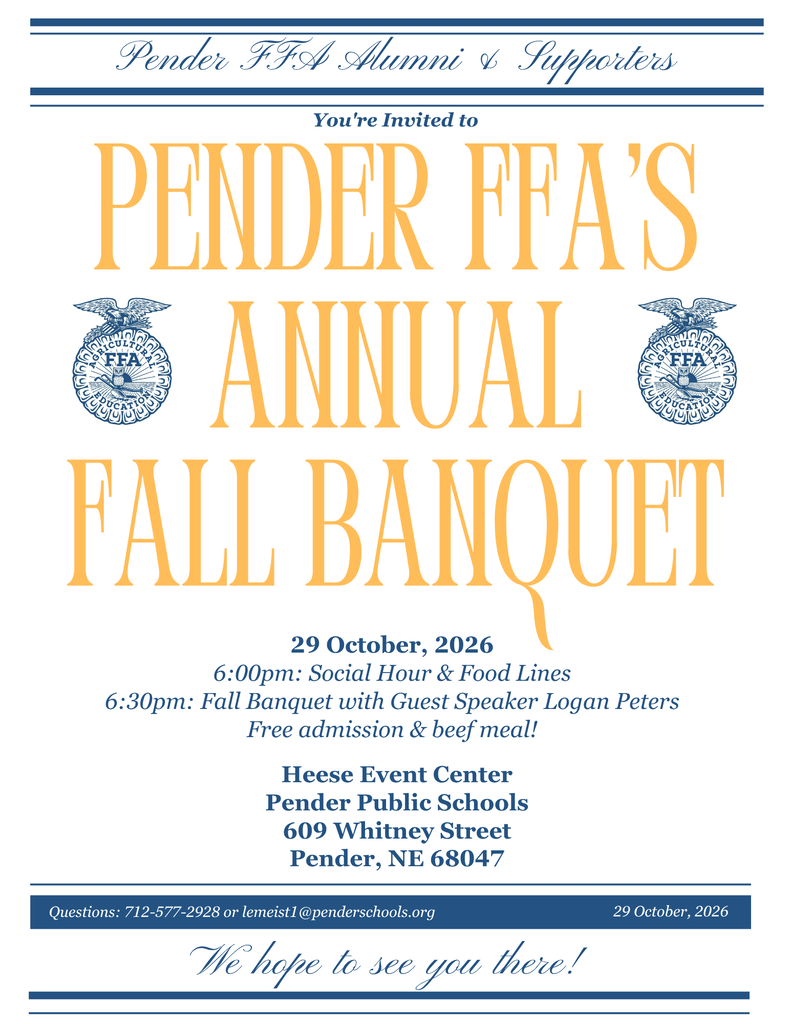 2026 Fall Banquet