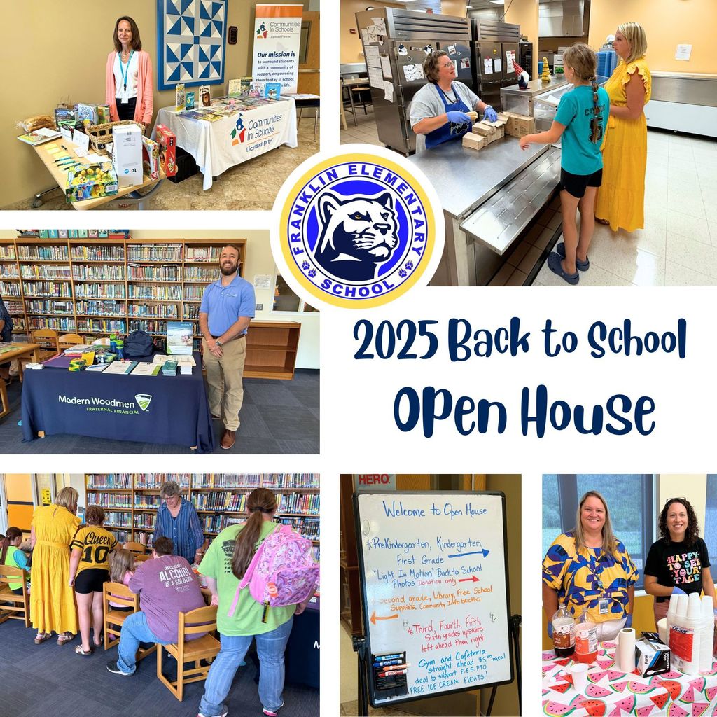 2025 Back to School Open House photo collage