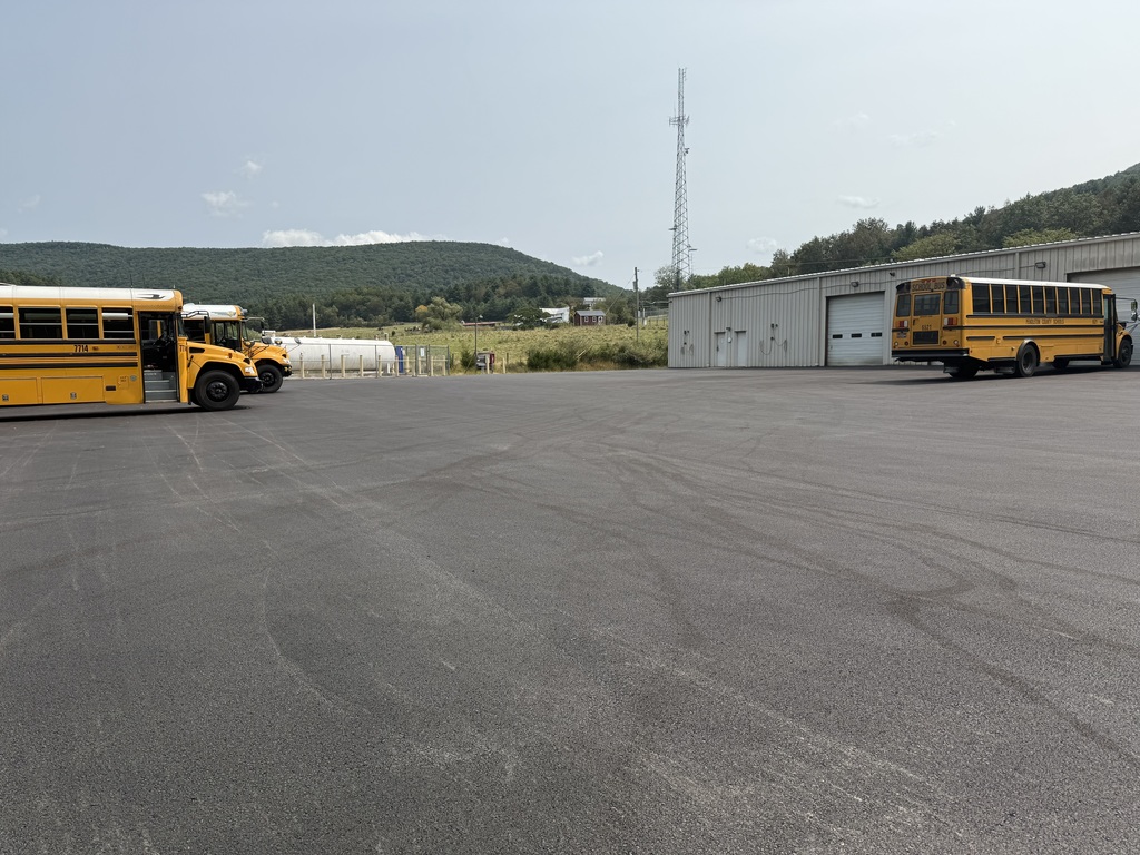 Bus Garage Paving