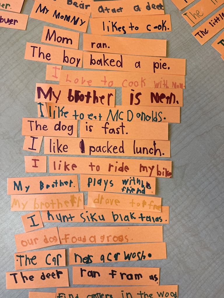 Subjects and predicates