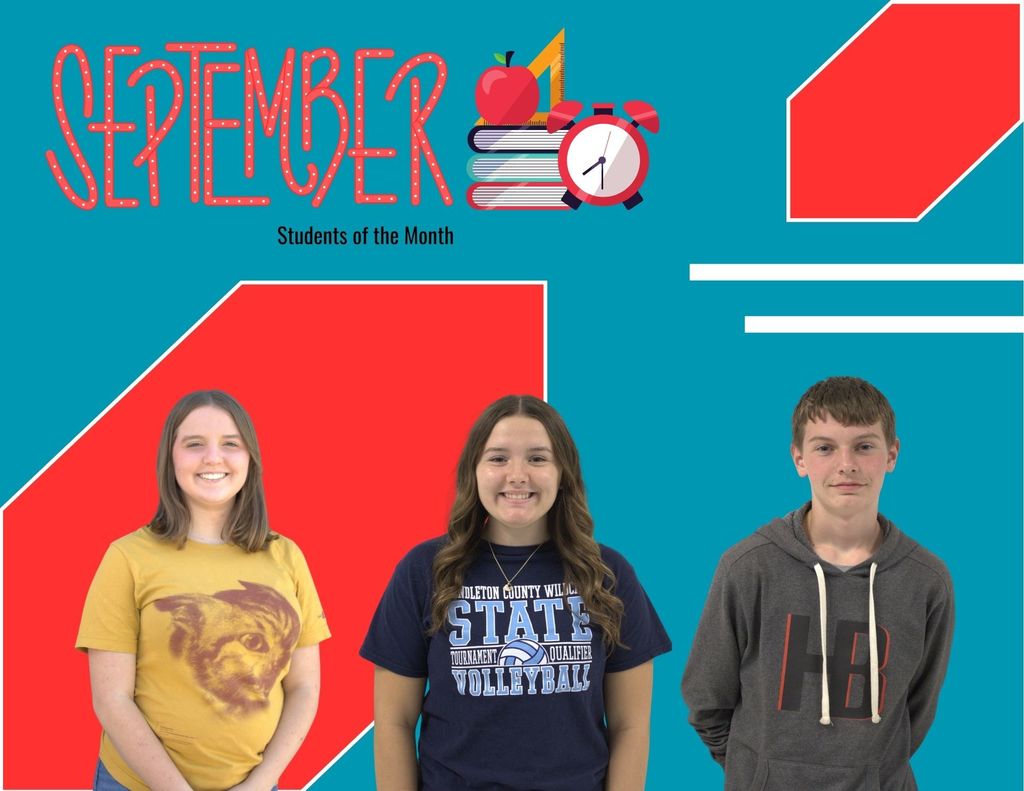 Student of the Month for September.