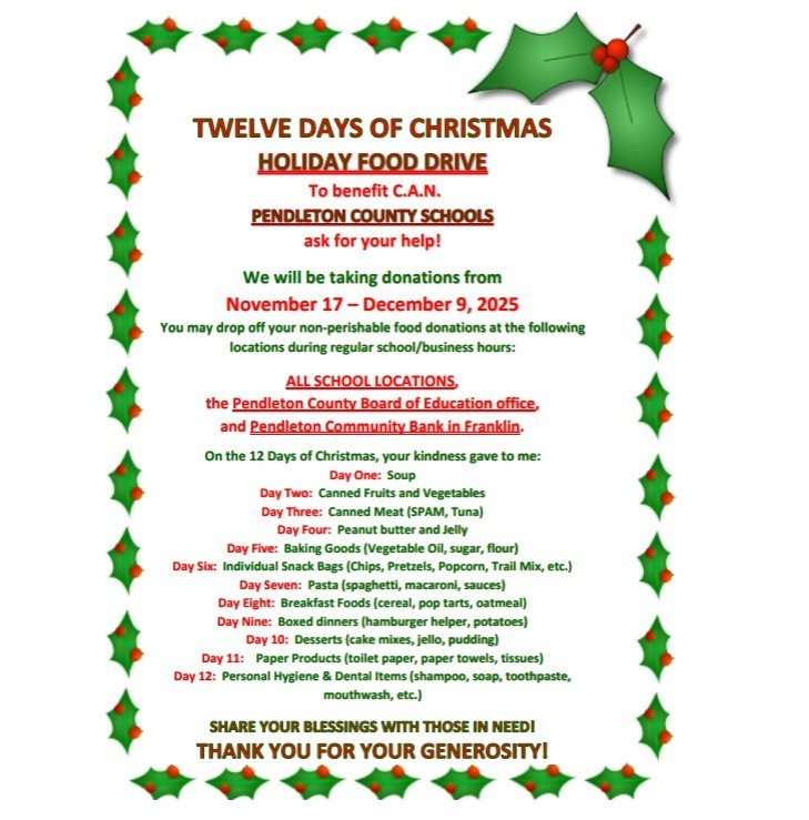 Holiday Food Drive