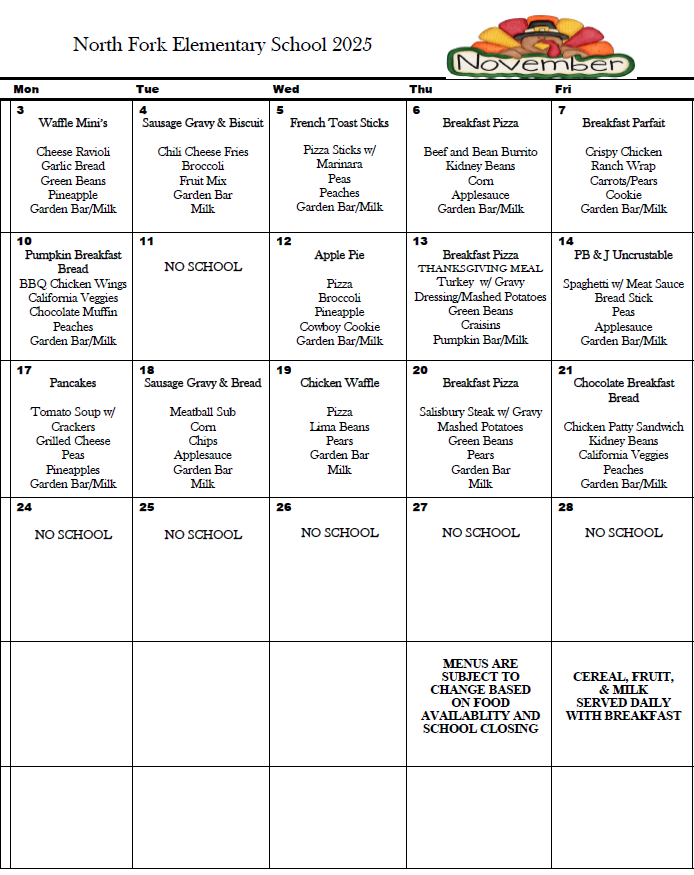 Image of Lunch Menu. PDF at  https://aptg.co/kL2yR3