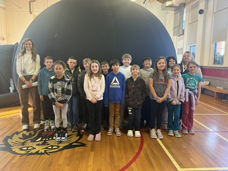 Students in the Planetarium 