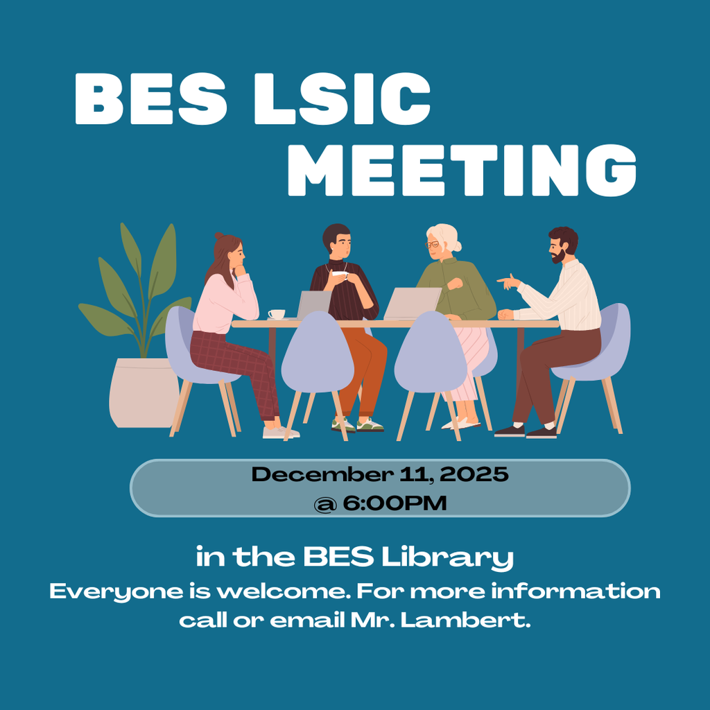 LSIC Meeting is Dec. 11th at 6pm in the library with a graphic