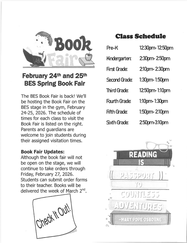 BookFair Information