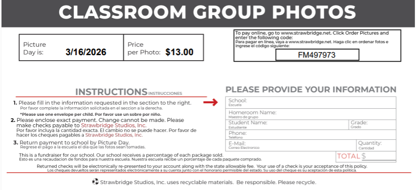 order form for pictures