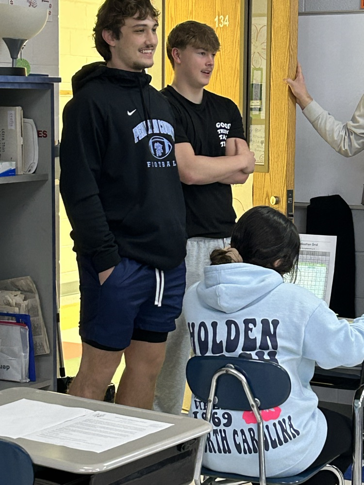 National Honor Society student coming to read to our classroom. 