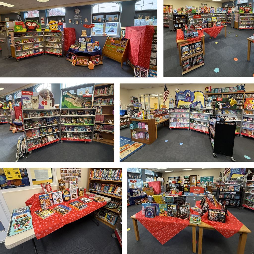 Collage of pictures of the Bookfair